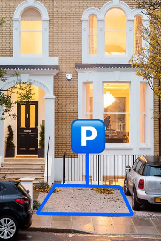 Parking listing category on OSTVA for driveways and garage spots in Marietta and Kennesaw